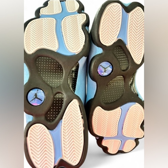 Jordan 13 Retro Mid Black University Blue Mens size 12 sneakers - Picture 4 of 4